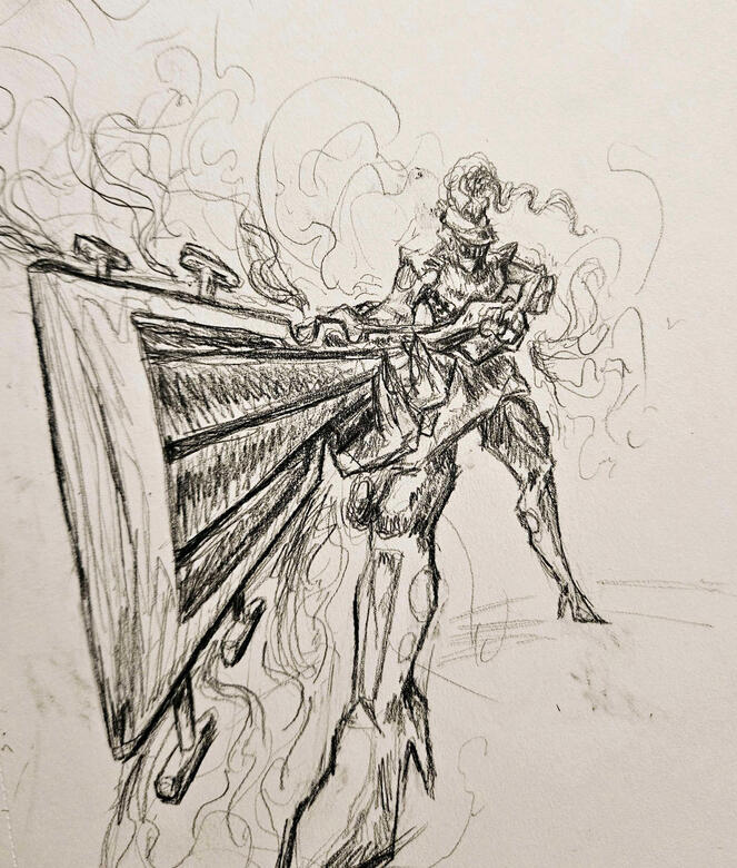 Day 11: Inspire (alt sketch)
